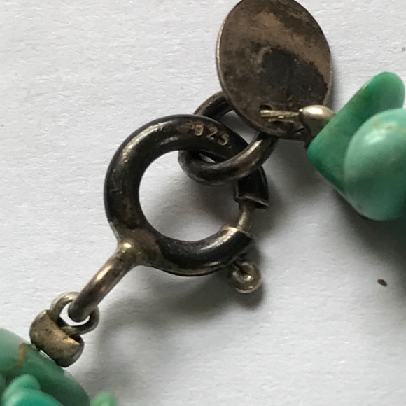 RELIOS BY CAROLYN POLLACK Turquoise sterling 18” - Picture 3 of 7